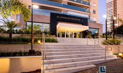 Maravilhoso apartamento alto padrão para locação no charmoso Ilhas do Sul, Ed. Cidade de Vancouver, 3 suites, terraço gourmet privativo com spa em 270