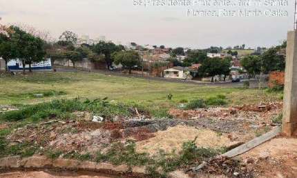 Oportunidade. Terreno para venda em Presidente Prudente-SP, no Jd Santa Monica, area do terreno 125 m2