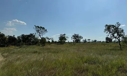 Fazenda para venda na região de Bom Jesus do Araguaia-MT com 997 hectares sendo 400 hectares formados, rio na propriedade e benfeitorias