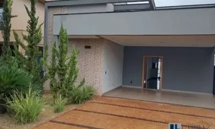 Oportunidade. casa nova alto padrão para venda na vila do golf, cond. terras de florença, 3 suites mais escritório, piscina e gourmet em 348 m2 total,