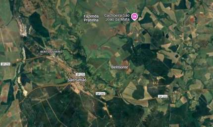 Sitio tripla aptidao para venda em São Simao com 17 alqueires sendo 10 alqueires em cana mais pastagem, benfeitorias, ideal para incorporação