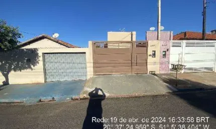 Oportunidade. casa para venda em pereira barreto-sp no no colinas do tiete, 2 dormitorios, 1 vaga de garagem, area construida 69 m2 em um terreno de 1