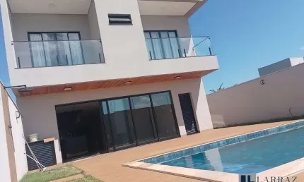 Lindo sobrado para venda na Zona Sul, Cond Vivendas da Mata, Ilha Aroeira, 4 suites, gourmet e piscina, 278 m2 construidos em um terreno de 324 m2