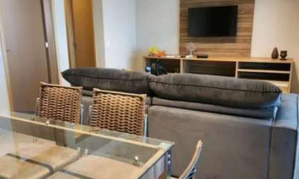 Ótimo apartamento mobiliado para venda ou locação no Jd. Olhos Dagua, Cond. Versailles, 3 suites, varanda gourmet, 118 m2 privativos, lazer completo