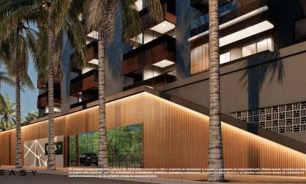 Lançamento alto padrão compacto na Ribeirânia, Cond. Easy Ribeirânia, apartamento Studio com 36 m2 com lazer completo, ideal para investidores