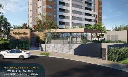 Apartamento novo alto padrão para venda no Jardim Botanico, Ed. Magnolia, 2 dormitorios com suíte, sala ampliada,  83 m² privativos, varanda gourmet e