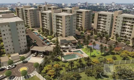 Apartamento alto padrão compacto para venda na zona leste, cond grand tropical, 2 dormitorios com 1 suite, varanda gourmet, 58 m2 e lazer completo