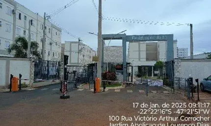 Oportunidade. Apartamento para venda em Araras-SP no Jd Aboliçao de Lourenço Dias, Cond Res Arita, 2 dormitorios, 1 vaga em 41 m2 privativos