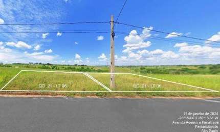 Oportunidade. Terreno para venda em Fernandopolis-SP no Jardim Vitoria, area do terreno 561 m2