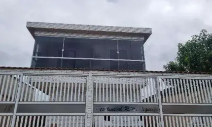 Oportunidade. sobrado para venda em são vicente-sp no parque sao vicente ,res rui neves requeijo,2 dormitorios, com 43m2 de area privativa terrea .