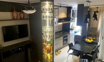 Lindo apartamento inteiro reformado para venda na lagoinha, cond lar mexico, 2 dornitorios, 43 m2, portaria 24h e lazer completo