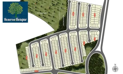 Terreno misto para venda na entrada do Ribeirao Verde, Bairro Reserva do Bosque, lote com 273 m2, pronto para construir, parcelados em ate 156 X
