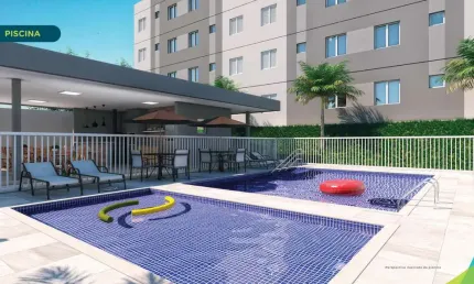 Lançamento apartamentos na zona leste, ribeirão verde, cond. san francisco, 2 dormitorios, 40 m2, lazer completo. casa verde e amarela
