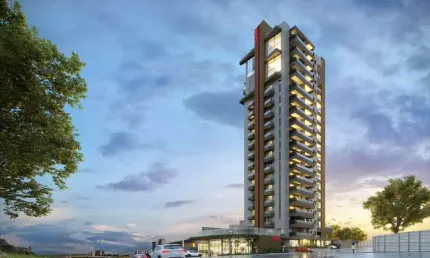 Lançamento no Nova Aliança, na Braz Olaia, o moderno ICON, Garden quintal privativo, 1 suite mais lavabo ou 2 dormitorios com 1 suite, de 107 a 128 m2