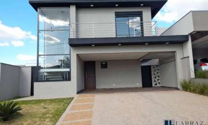 Lindo sobrado novo para venda no chamoso Quinta da Prmavera, Praça das Arvores, 3 suites mais uma reversivel, varanda gourmet e piscina em 192 m2 de a