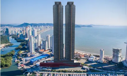Magnifico lançamento em Balneario Camboriu-SC, o imponente Yachthouse Pininfarina, apartamentos 4 suites com 187 m2, varanda gourmet, lazer completo