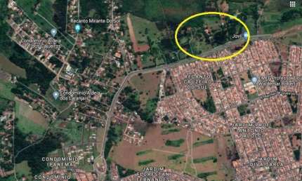 Excelente area para comercio com 10.000 m2 para venda no Ribeirão Verde na Estrada Antonia Mugnato Marinceck, fluxo de mais de 90 mil pessoas