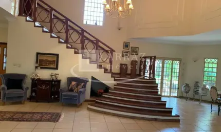 Lindo sobrado para venda no condominio jardim canada, na parte fechada, 4 dormitorios, lazer completo com piscina em 1781 m2 de area total