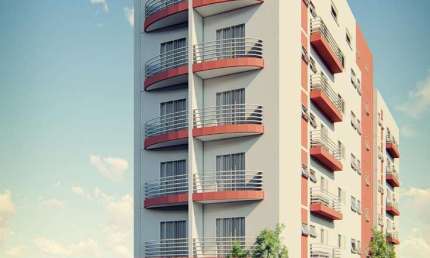 Apartamento novo para venda no Santa Cruz, Ed Piazza San Giovani, 2 dormitorios sendo 1 suite com sacada em 71 m2 e lazer na cobertura do condomínio