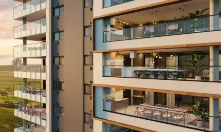 Super lançamento alto padrão no Jd. Olhos Dagua, o melhor da Zona Sul, apartamentos 4 suítes, várias plantas, com 254 m2, varanda gourmet e lazer comp