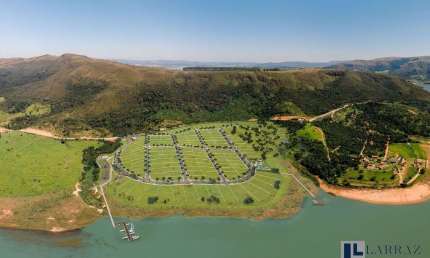 Lançamento. Lotes em condomínio fechado na represa de Furnas Guapé-MG. Cond. Farol da Aldeia. Alto padrão, lazer, area 1.278 m2
