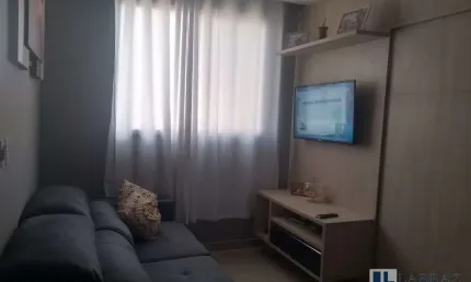 Excelente apartamento para venda no parque sao sebastiao, condominio royal garden, ótimo acabamento, armarios, 2 dormitorios, 47 m2, portaria 24h e la