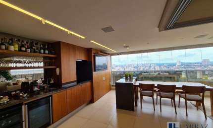 Maravilhoso apartamento altíssimo padrão para venda na Ribeirania / Panamby, Ed Guaeca, 4 suites,, varanda gourmet, linda vista, 278 m2 privativos, la