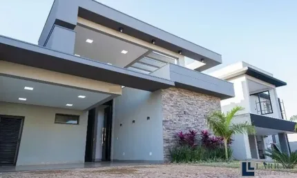 Linda casa nova alto padrão para venda na vila do golfe, cond quinta dos ventos, 3 suites 1 master, varanda gourmet e piscina em 336 m2 de area total,
