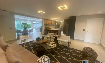 Lindo sobrado para venda no charmoso cond. reserva santa luisa, 4 suites 1 master, varanda gourmet e piscina em 498 m2 total, lazer no condomínio