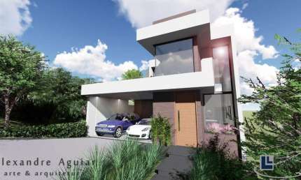 Maravilhoso sobrado novo para venda em Bragança Paulista-SP no Cond. Euroville 2 com 3 suites, varanda gourmet e piscina em 320 m2 total, linda vista