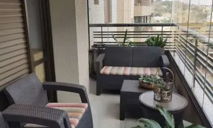 Apartamento para venda no Jardim Botanico, próxima do Parque Raya, 3 suítes, varanda gourmet, 118 m² de area privativa