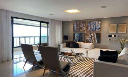 Apartamento para Venda em Salvador, Barra, 4 dormitórios, 4 suítes, 6 banheiros, 5 vagas