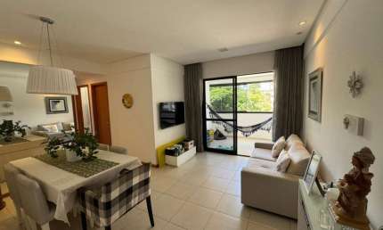 Apartamento para Venda em Salvador, Stiep, 3 dormitórios, 1 suíte, 3 banheiros, 2 vagas