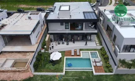 Sobrado com 4 suítes à venda, 480 m² por r$ 5.280.000 - parque villa dos pinheiros - indaiatuba/sp
