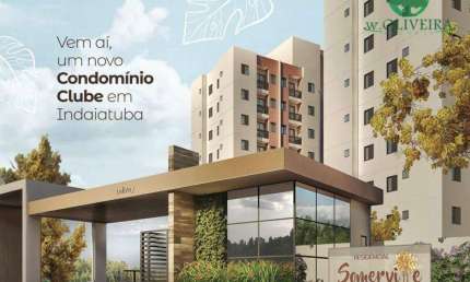 Apartamento com 2 dormitórios à venda, 49 m² por R$ 265.000,00 - Jardim Regina - Indaiatuba/SP