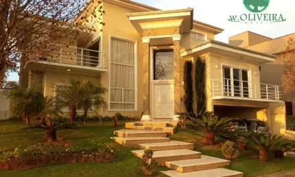 Casa com 5 suítes, 420 m² - venda por R$ 3.900.000 ou aluguel por R$ 22.650/mês - Jardim Vila Paradiso - Indaiatuba/SP