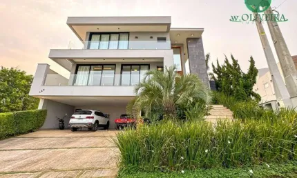 Sobrado com 3 suítes à venda, 427 m² por R$ 4.250.000 - Residencial Helvétia Park - Indaiatuba/SP