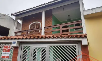 Casa assobradado 3 dorme 3 vagas em vila carmela i  -  guarulhos