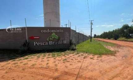 Terreno em condomínio fechado à venda na Condomínio Pesca Brasil Ii, Centro, Marilena