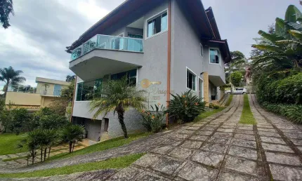 Casa em condomínio para venda em teresópolis, quebra frascos, 5 dormitórios, 4 suítes, 5 banheiros, 4 vagas