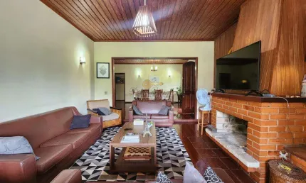 Casa para venda em teresópolis, quinta da barra, 4 dormitórios, 1 suíte, 4 banheiros, 3 vagas