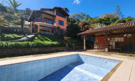 Casa para Venda em Teresópolis, Parque do Imbui, 3 dormitórios, 3 suítes, 3 banheiros, 5 vagas