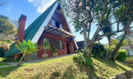 Casa para Venda em Teresópolis, Jardim Cascata, 2 dormitórios, 3 banheiros, 1 vaga