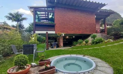 Casa em Condomínio para Venda em Teresópolis, Granja Guarani, 5 dormitórios, 5 suítes, 5 banheiros, 2 vagas