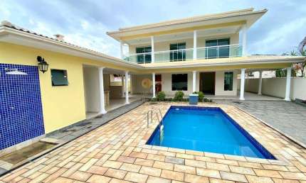 Casa para Venda em Guapimirim, Cidade Jardim Guapimirim, 4 dormitórios, 2 suítes, 5 banheiros, 4 vagas
