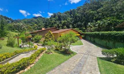 Casa em Condomínio para Venda em Teresópolis, Carlos Guinle, 4 dormitórios, 2 suítes, 6 banheiros, 7 vagas