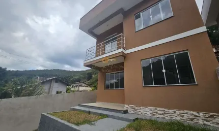 Casa para venda em teresópolis, vale feliz, 3 dormitórios, 1 suíte, 3 banheiros, 2 vagas