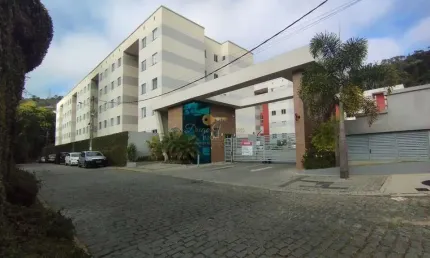 Apartamento para venda em teresópolis, cascata do imbuí, 2 dormitórios, 1 banheiro, 1 vaga
