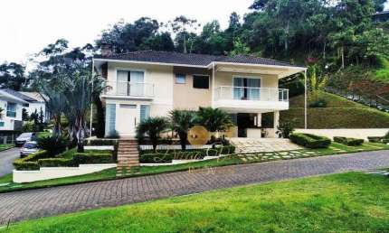 Casa em Condomínio para Venda em Teresópolis, Quebra Frascos, 4 dormitórios, 3 suítes, 4 banheiros, 4 vagas