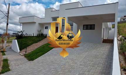 Casa em Condomínio de Luxo em Taubaté-SP, 3 Quartos, 1 Suíte, 4 Banheiros, 4 Vagas - 207m² - Condomínio Cataguá Way